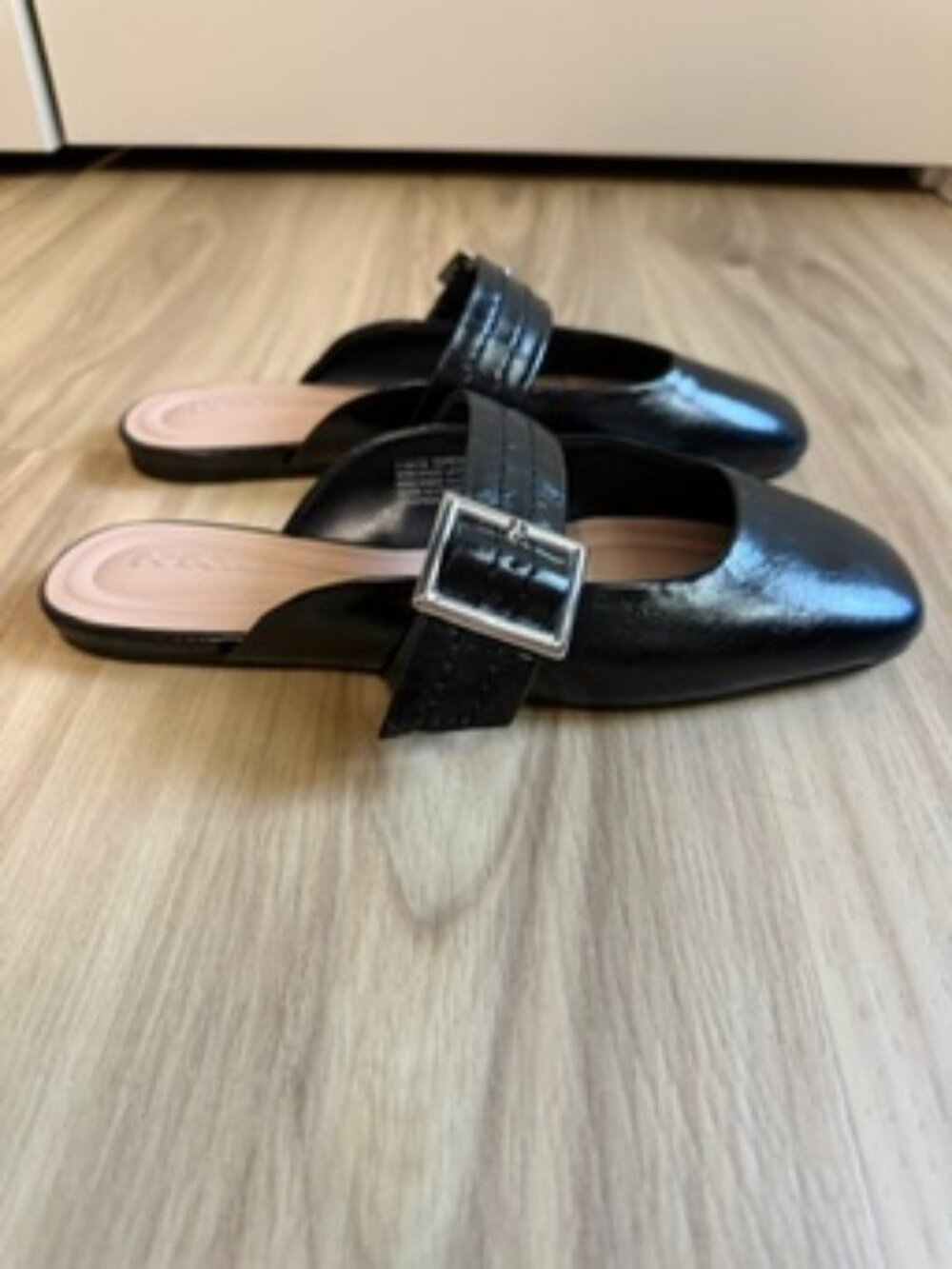 BCBGeneration Hope Mary Jane Mules – Black – Women's 7.5 – NWOT